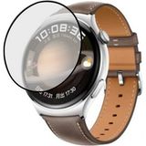Microcase Huawei Watch 4 pro Tam Kaplayan Kavisli Ekran Koruyucu 3D Pet Film - Siyah AL3385