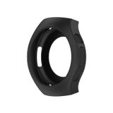 Microcase Huawei Watch 5 46mm Önü Açık Tasarım Silikon Kılıf - AL3172 (Siyah)