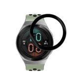 Microcase Huawei Watch GT 2e Tam Kaplayan Kavisli Ekran Koruyucu 3D Pet Film ZR - Siyah