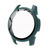 Microcase Huawei Watch GT 3 42 mm Ekran Korumalı Sert Slim Rubber Kılıf - Yeşil
