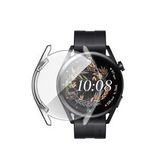 Microcase Huawei Watch GT 3 42 mm Önü Kapalı Tasarım Silikon Kılıf - Şeffaf