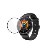 Microcase Huawei Watch Gt 5 46mm Tam Kaplayan Kavisli Ekran Koruyucu 3D Pet Film - Siyah AL3385