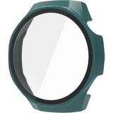 Microcase Huawei Watch Gt 5 Pro 46MM Için Ekran Korumalı Sert Rubber Kılıf - AL3173 - Koyu Yeşil
