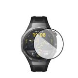 Microcase Huawei Watch GT 5 Pro 46mm İiçin Tam Kaplayan Kavisli Ekran Koruyucu 3D Pet Film - Siyah AL3385
