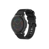 Microcase Huawei Watch GT2 46 mm Önü Kapalı Tasarım Silikon Kılıf - Füme