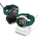Microcase Huawei Watch GT/GT Runner/Watch 3 için Silikon Şarj Standı - AL3649 (Siyah)
