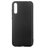 Microcase Huawei Y8P Premium Matte Silikon Kılıf - Siyah