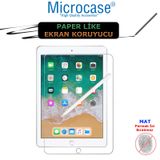 Microcase İpad 6.nesil 9.7 2018 Paper Like Pencil Destekli Kağıt Hissi Veren Mat Ekran Koruyucu