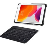 Microcase iPad Air 2 2in1 Set Standlı Silikon Kılıf + Bluetooth Klavye - AL8107 - Siyah