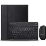 Microcase iPad Air 5. Nesil 10.9 Bluetooth Klavye+Mouse+Standlı Kılıf Bkk6 - Siyah