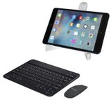 Microcase iPad Air 5.Nesil 10.9 inch 2022 Bluetooth Klavye + Mouse + Tablet Standı - AL2765