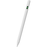 Microcase iPad Ios Tabletler Için Manyetik Dijital Göstergeli Aktif Stylus Dokunmatik Kalem - AL4114 - Beyaz