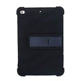Microcase iPad Mini 5.Nesil 2019 Standlı Silikon Tablet Kılıf - Siyah