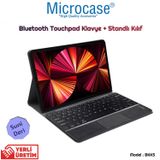 Microcase İpad Pro 11 2021 Bluetooth Touchpad Klavye + Standlı Kılıf - Bkk5