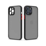 Microcase Iphone 12 Pro London Serisi Darbeye Dayanıklı Kılıf - Siyah AL3415