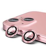 Microcase İphone 13 Kamera Camı Lens Koruyucu Halka Set - Pembe