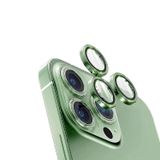 Microcase İphone 13 Pro Kamera Camı Lens Koruyucu Halka Set - Koyu Yeşil