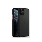 Microcase iPhone 13 Pro London Serisi Sert Kılıf - Buzlu Siyah