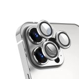 Microcase İphone 13 Pro Max Kamera Camı Lens Koruyucu Halka Set - Gümüş