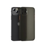 Microcase iPhone 13 Ultra İnce Plastik Kılıf - Buzlu Füme