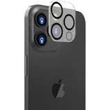 Microcase iPhone 14 Pro / 14 Pro Max 3D Kamera Camı Lens Koruyucu Glass Şeffaf Night Delux Version
