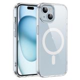 Microcase Iphone 15 ile Uyumlu Magsafe Manyetik Darbeye Dayanıklı Yarı Esnek Plastik TPU Kılıf - AL8113