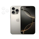 Microcase Iphone 16 Pro Kamera Camı Lens Koruyucu Nano Esnek Film-AL3400