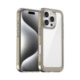 Microcase Iphone 16 Pro Shield Serisi Darbeye Dayanıklı Yarı Esnek Plastik Tpu Kılıf - AL8100 (Siyah)