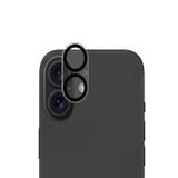 Microcase Iphone 16/16 Plus 3D Kamera Camı Lens Koruyucu Glass Şeffaf Night DELUX Version-AL3403