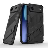 Microcase iPhone 17 Air Matrix Serisi Armor Standlı Perfect Koruma Kılıf - Siyah Al3416