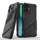 Microcase iPhone 17 Matrix Serisi Armor Standlı Perfect Koruma Kılıf - Siyah Al3416