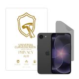 Microcase Iphone 17E ile Uyumlu Privacy Gizlilik Filtreli Hayalet Nano Ekran Koruyucu-EKM110