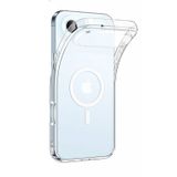 Microcase iPhone Air için Magsafe Manyetik Darbeye Dayanıklı Yarı Esnek Plastik TPU Kılıf - AL8115