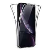Microcase iPhone XR 360 Tpu Serisi Ön Arka Full Cover Şeffaf Kılıf