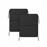 Microcase İple Sabitlemeli Katlanabilir Kamp Sandalyesi Minderi Piknik Outdoor Balıkçılık 40x40 CM 2 Adet AL5564