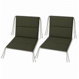 Microcase İple Sabitlemeli Katlanabilir Sırtlıklı Tasarım Kamp Sandalyesi Minderi Piknik Outdoor Balıkçılık 80x40 CM 2 Adet AL5565