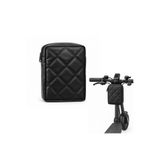 Microcase Kapitone Kumaş Gidon Bağlantılı Scooter Bisiklet Motosiklet Çantası 23x19 CM AL5690
