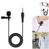 Microcase Lavalier Serisi 3.5 mm Profesyonel Youtuber Yaka Mikrofonu 1.5 Metre - AL2524