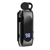 Microcase Led Ekranlı Makaralı Kulak İçi Wireless Bluetooth Kulaklık Siyah - AL4869
