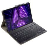 Microcase Lenovo Tab M10 TB-X306F 10.1 Tablet Bluetooth Klavyeli Standlı Kılıf - Bkk1 - Siyah