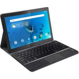 Microcase Lenovo Tab M10 TB-X505L X505F 10.1 Inch Bluetooth Touchpad Klavye + Standlı Kılıf - Bkk5 - Siyah