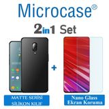 Microcase Lenovo Z5 Pro GT Matte Serisi TPU Silikon Kılıf