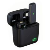Microcase Lightning Girişli Tekli Profesyonel Wireless Kablosuz Yaka Mikrofonu Lavalier - AL4117