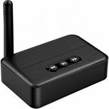 Microcase M60 Nfc Bluetooth 5.4 Ses Alıcı Verici Aux Rca USB Müzik Adaptörü Araç Ev Hoparlör Amfi AL5792 - Siyah