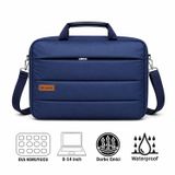 Microcase Macbook Air 13'' M3 2024 ile Uyumlu Notebook Macbook Evrak Çantası Lacivert AL5496