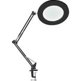 Microcase Masa Üstü Büyüteç Ayarlanabilir Işıklı Tamir Hobi Güzellik Merkezi 160MM 5x Siyah - Genel