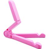 Microcase Masaüstü Katlanabilir Kaymaz Telefon Tablet Tutucu Stand - AL2457 - Açık Pembe