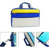 Microcase Matepad Pro 11 2022 ile Uyumlu Tablet Macbook Laptop Tablet Çantası 2 Bölmeli AL4821 - Sarı - Lacivert