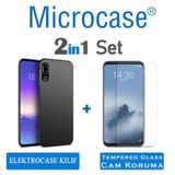 Microcase Meizu 16S Elektrocase Serisi Tpu Siyah Silikon Kılıf