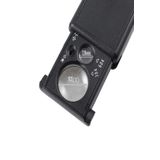 Microcase Mor Işıklı Çift Gözlü Büyütme Büyüteç - Model : By9 60X 30X